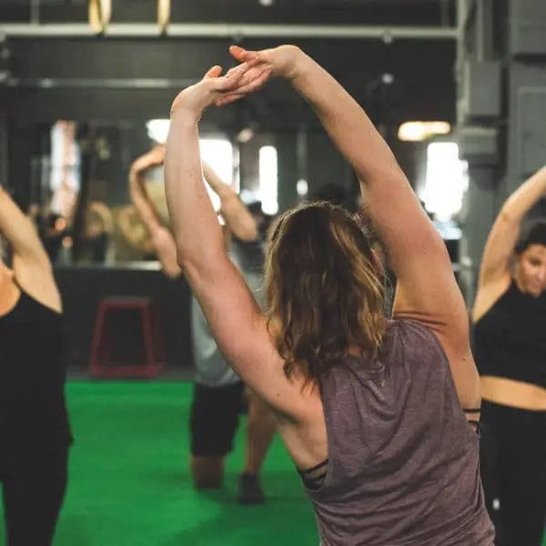 Woman on training at Fitbug Fitness Studio